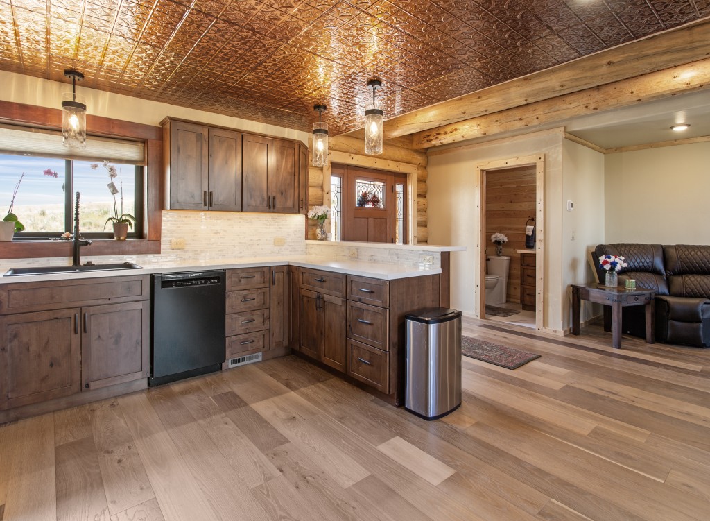 Impressive Log Home in Butte, Montana