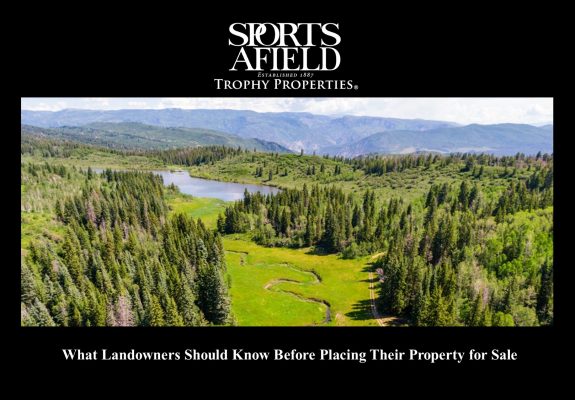 What Landowners Should Know before Placing their Property for Sale
