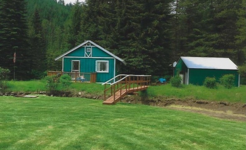 The LeClerc Creek Cabin
