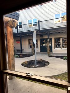 The "Big Fork" outside Bigfork Montana CMP office